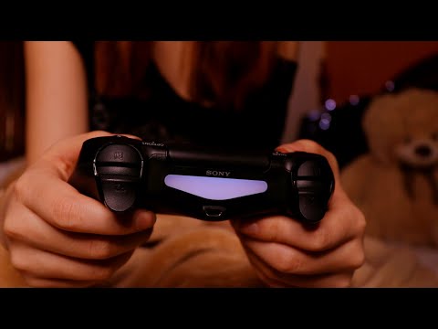 ASMR 🎮 Playing While You Are Trying to Sleep 😴 (with raining sounds)