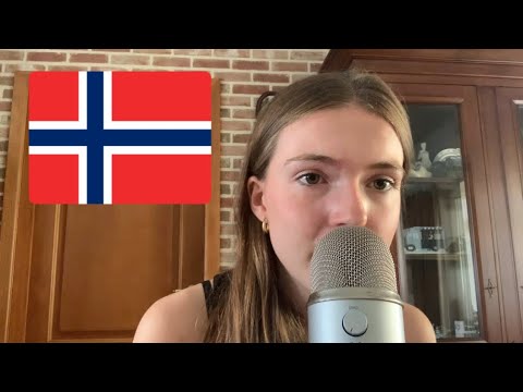 ASMR trying to speak Norwegian 🇳🇴