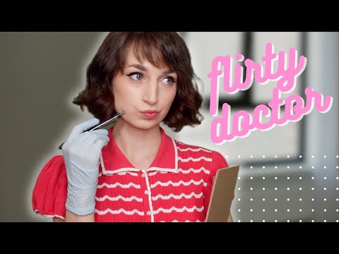 ASMR | Awkward Flirty Doctor ❤️ soft spoken roleplay