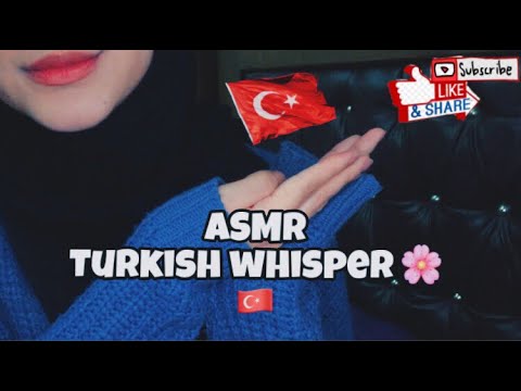 ASMR Turkish Whisper 🇹🇷 | همس باللغة التركيه  فيديو يساعدك على النوم😴