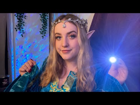 ASMR | Elf Evelyn Heals Your Mind ❤️✨ [Lights, Plucking & Positive Affirmations]
