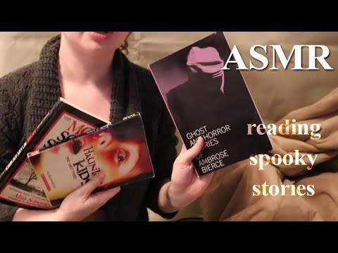 ASMR Reading Spooky Stories - Three More! - Halloween, Short