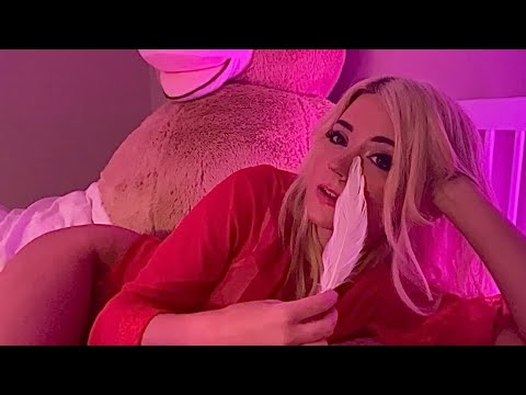 GIRLFRIEND TUCKS YOU TO BED | ASMR for men | Personal attention | Kisses good night | I love you ❤️