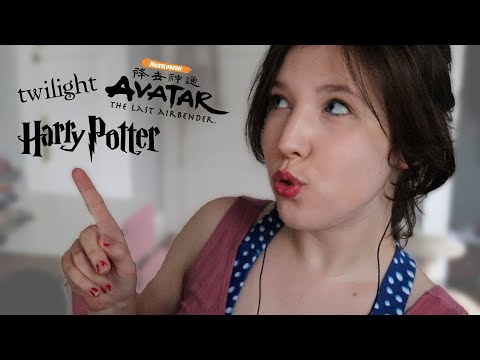 ASMR Ranking Characters from TV Shows/Movies (Harry Potter, Death Note, Twilight, and more!)