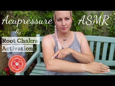 ASMR Reiki Chi Ze Acupressure & Root Chakra Activation Energy Healing Day 1