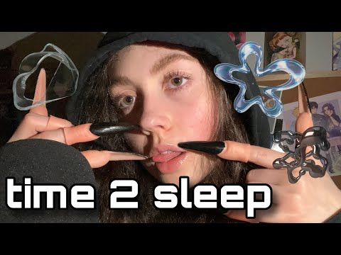 Insomnia Does Not Stand a Chance With This ASMR | Mouth Sounds + Long Nails (lip tracing + )