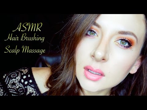 ASMR Hair Brushing and Scalp Massage Role Play