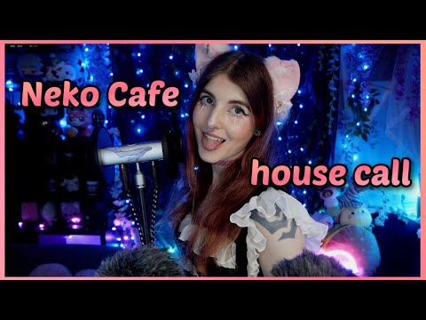 ASMR | Neko Maid Deep Cleans Yours Ears (Ear Licks, Kisses & more)) | Personal attention roleplay