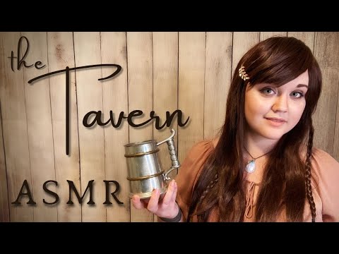 ASMR | A Night in the Tavern | Medieval Tavern Ambiance, Tavern Girl| Adventures in Knapwin Part III