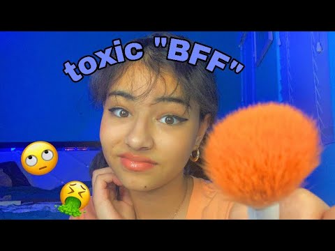 toxic “BFF” attends your sleepover (makeup RP) inspo: Alexandria ASMR