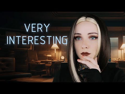 Replicant Identity Verification ASMR // personal attention, asking questions, face touching