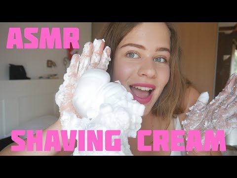 ASMR Shaving Cream On Mic 🌊| Ear Massage For You👂 40 Min
