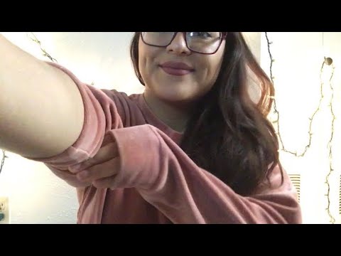 ASMR | Fabric Friction Sounds, Scratching and Rolling Up Sleeves