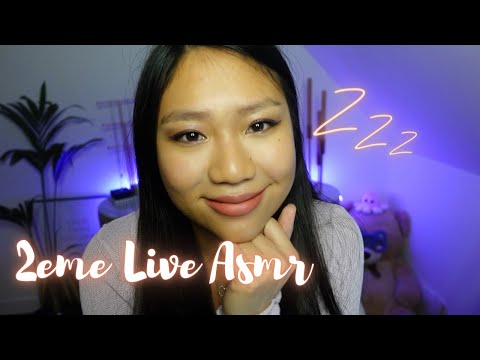 MON 2EME LIVE ASMR 💜 On papote on se relaxe 💫