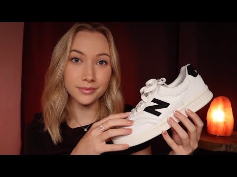 ASMR Shoe Tapping, Tracing, Scratching, Light Inspecting 👟