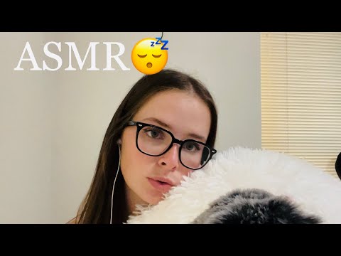 Asmr🌙 random triggers✨ with my blankets😶 fabric sounds and scratching