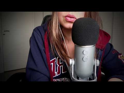 ASMR Chuchotement et Bruit de bouche - French whisper / Tapping / Mouth Sounds