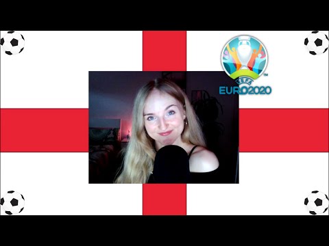 ASMR | EURO 2020: Die Namen des ENGLAND-KADERS als TRIGGERWORDS + Prognose fürs Finale | ASMR Reliya