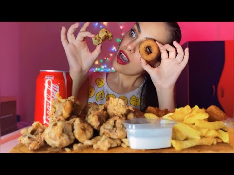 ASMR MUKBANG | The coolest ASMR MUCKBANG you have NEVER seen ( with Soft EATING Sounds 💦 )