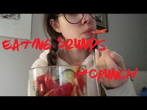 ASMR| Eating sounds (Crunch)