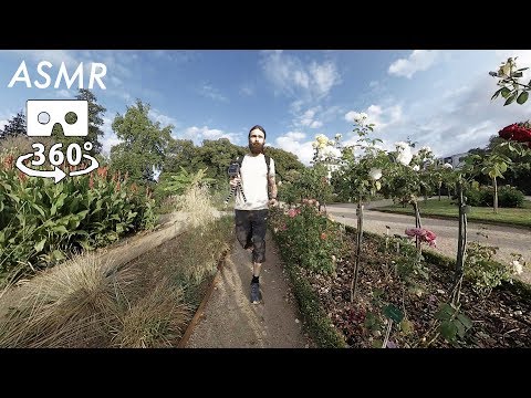 ASMR 360 VR in the Park (Let's have a walk together)