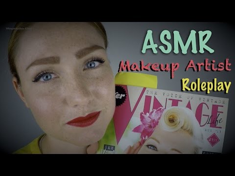 ASMR Makeup Artist Role Play (Binaural)