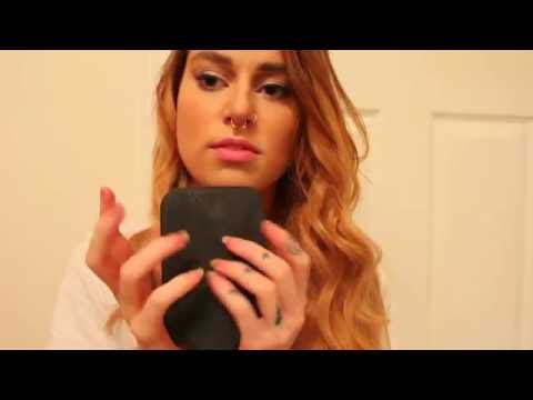 ASMR Brushing your hair before bed, soft spoken, tapping