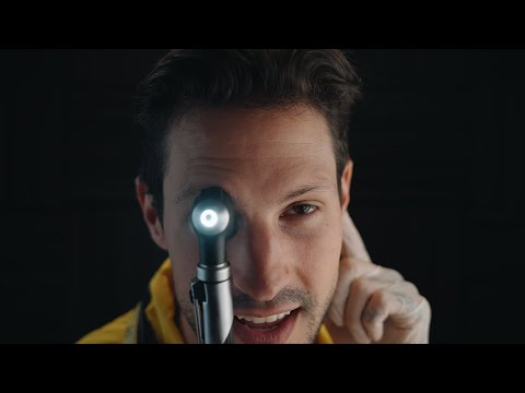 ASMR *EXAMINING YOUR SOUND* Light Triggers, Face Touching | Medical Exam Roleplay