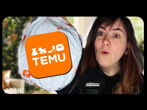 ASMR Abriendo Paquete de TEMU Unboxing Muchas Cositas! | Unboxing Temu