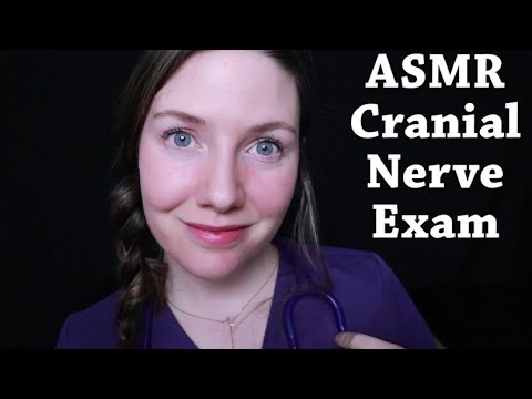 [ASMR] A Relaxing Realistic Cranial Nerve Exam - Soft Spoken, Gloves, Light, Personal Attention