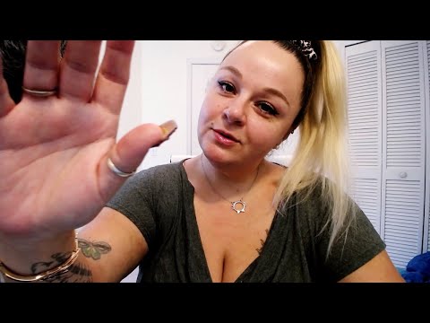 ASMR | ROLE PLAY PERSONAL ATTENTION | Pampering a Sleepy Kitty | Mouth Sounds | Hand Movements