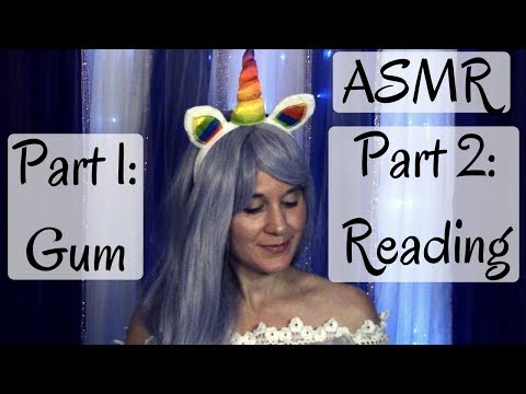 🎇ASMR🎇 Mouthsounds ✨🍬 Unicorn, Gum, and Storytime 🍬✨ Trick or Treat ✨