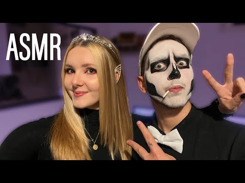 [ASMR FR] Je Maquille Mon Mec Pour Halloween 💀 (oui je l'ai forcé)