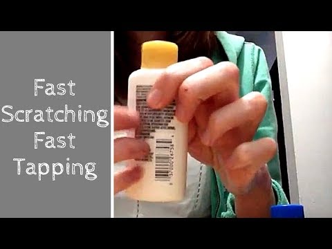[ASMR] Fast Tapping, Scratching, and Ripping Free Samples Collection (With Whispering)