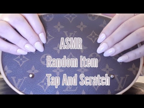 ASMR Random Item Tap And Scratch