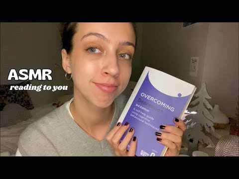 ASMR Reading To You (Advice on Depression)