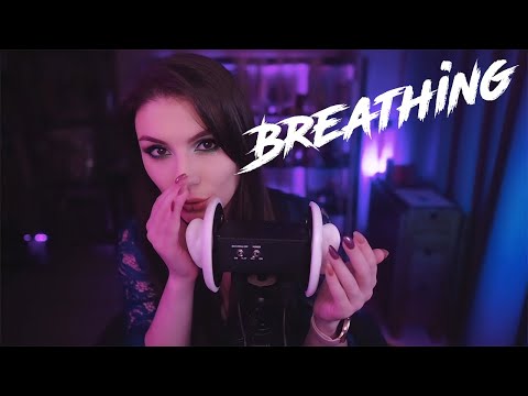 ASMR Breathing and Ear Tapping 💎 No Talking, 3Dio, Hand Sounds, Hand Movements