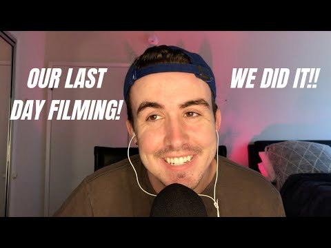 Storytime: Day 4 of filming - we did it!- ASMR Ramble | Whispered