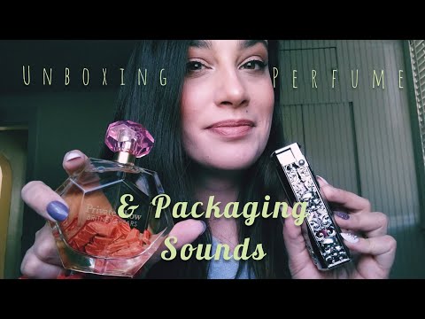ASMR Unboxing Perfume & Samples
