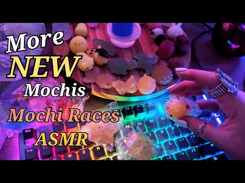 ASMR SPANGLISH Mochi Races ~ Mouth Sounds, Tingle Tingle, Shoop, DDDDDD +