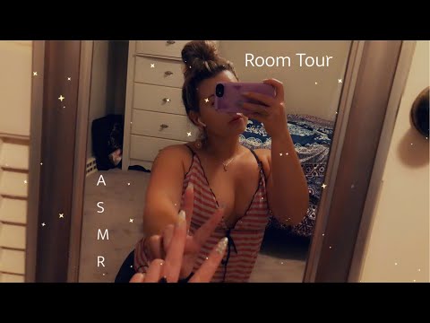 ASMR | Room Tour | Tapping & scratching & some soft spoken words to relax you ✨