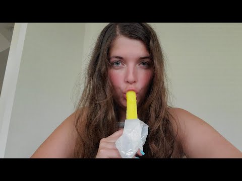 Sucking A Popsicle | Mouth Sounds | No Talking ASMR