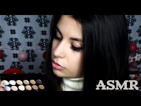 АСМР Новогодний макияж подружке /ASMR New Year's makeup girlfriend