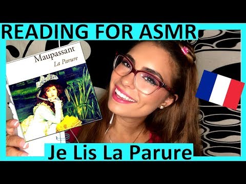 ASMR Reading in FRENCH- THE DIAMOND NECKLACE ~Soft to Normal Spoken~ 3D Audio