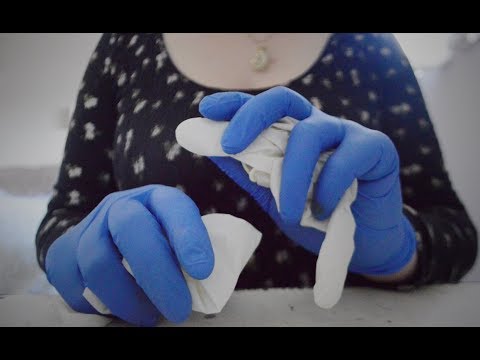 [ASMR] Up-close  Double Latex Glove Tingles (NO TALKING)