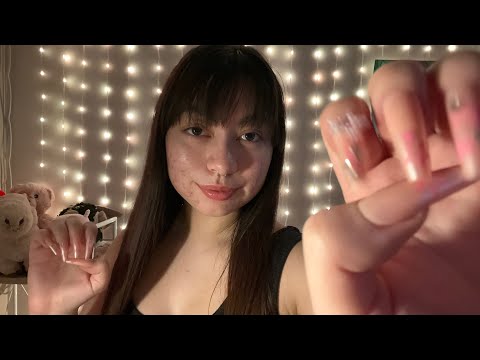 ASMR Tapping on my Nails | iPhone Mic + Hand Movements & TkTk Sounds