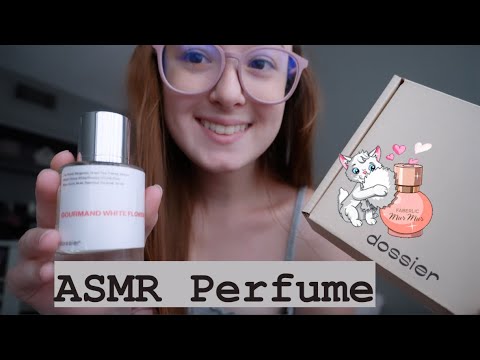ASMR Perfume Tapping (Glass Sounds + Whispers)