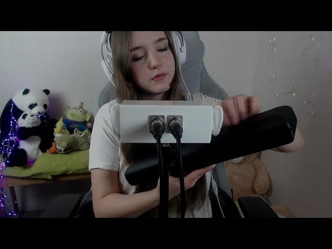 ASMR - best tapping sounds with weird props (like my flute box)