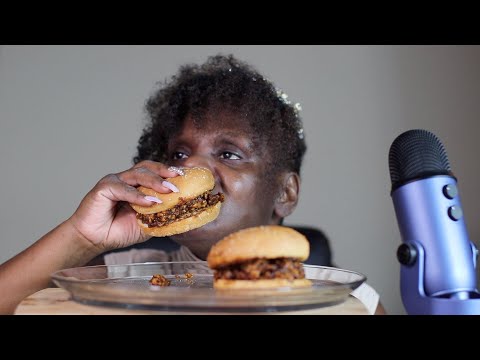 BBQ PROTEIN ASMR EATING SOUNDS