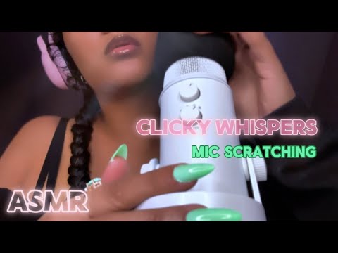 ASMR ☆ mic pumping swirling clicky whispers mouth sounds layered effects ASMR ☆